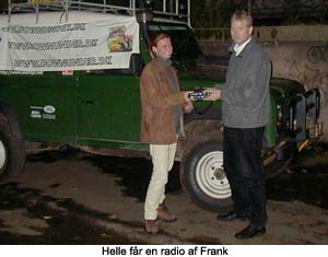 Overdragelse af UHF radio til Helle